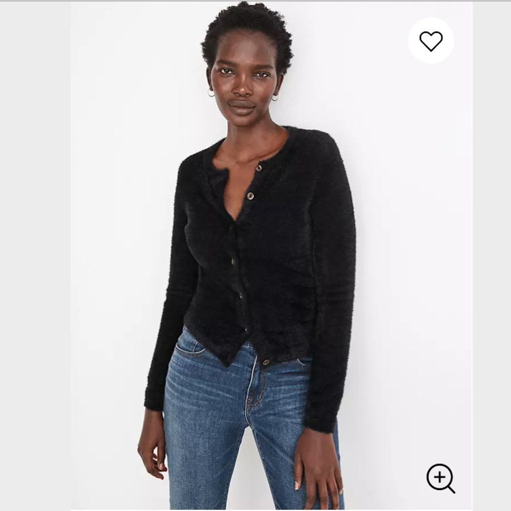 MADEWELL Fuzzy Cardigan